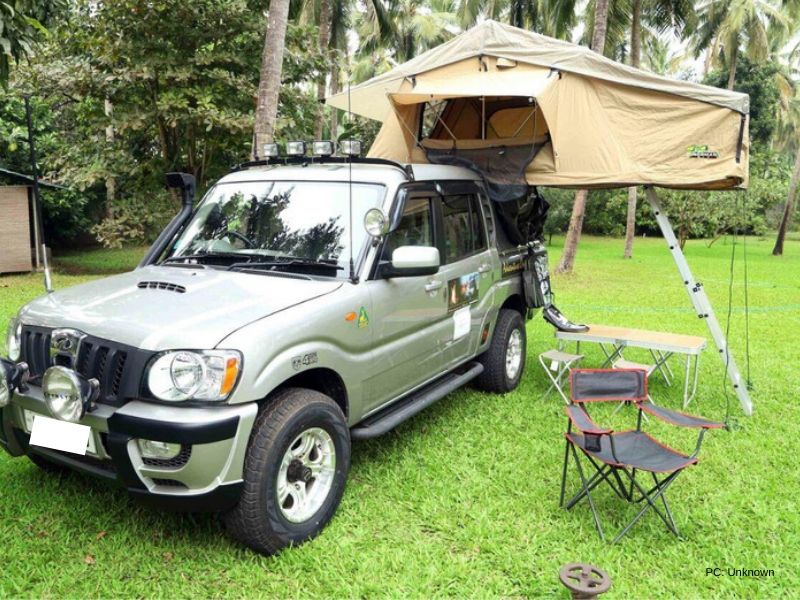 Mahindra getaway camper van