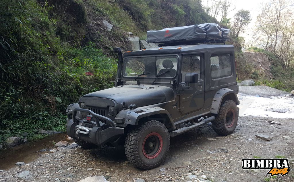 Mahindra thar Camper van